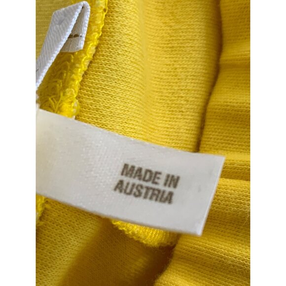 Rare NWT Escada Small 2-piece Yellow Hooded Sweats Set Austria Jogger Vacay 8799 - Picture 6 of 9